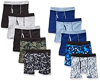 【中古】【39shop】【輸入品・未使用】Hanes★ボクサーブリーフ 10枚パック ボーイズコンフォートソフトウエストバンド アソート/カラーは異なる場合があります US サイズ: Small（新古品）｜アトリエ絵利奈