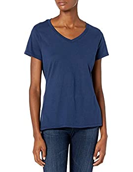 【中古】【39shop】【輸入品・未使用】Hanes★レディース 半袖 Vネック Tシャツ US サイズ: XXX-Large カラー: ブルー（新古品）｜アトリエ絵利奈 9,225円