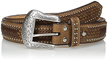 【中古】【39shop】【輸入品・未使用】Nocona★メンズ ブラウン オーストリッチステッチ オーバーレイ US サイズ: 42 カラー: ブラウン(新古品)|アトリエ絵利奈
