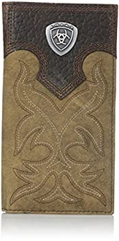 【中古】【輸入品・未使用】Ariat ブーツ刺繍ロデオブラウン財布 メンズ US サイズ: One Size カラー: ブラウン