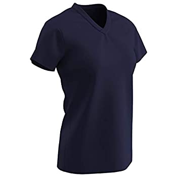 【中古】【39shop】【輸入品・未使用】CHAMPRO★Star レディース Vネック Tシャツ L ネイビー(新古品)|アトリエ絵利奈