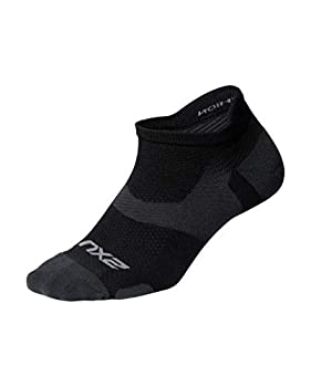 【中古】【輸入品・未使用】2XU ユニセックス 大人用 Vectr ノーショウソックス S ブラック