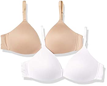 【中古】【輸入品・未使用】Hanes Girls' 2-Pack Molded Wirefree Bra White/Nude 2X-Large｜アトリエ絵利奈