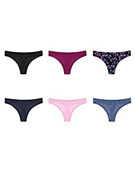 【中古】【輸入品・未使用】Hanes レディース コンフォート フレックスフィット マイクロファイバー ソング パンティ (6枚パック) US サイズ: XX-Large