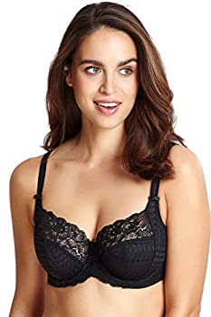 【中古】【インポート品・未当て嵌める】Panache レディース Envy 伸ばすことスピード競技 フルカップブラ US 大きさ: 28F 色つや: 黒いこと