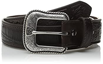 【中古】【インポート品・未当て嵌める】AriatメンズTop Caiman胴締め US 大きさ: 32 色つや: 黒いこと