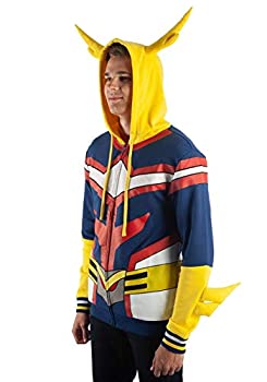 中古 輸入品 未使用未開封 Bioworld My Hero Academia All Might キャラクター パーカー Us サイズ Medium Breathefreely Org Uk