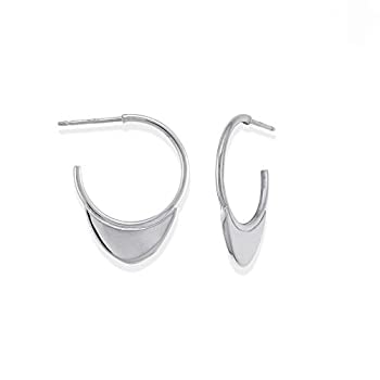 【中古】【輸入品・未使用】Boma Jewelry スターリングシルバー 三日月ポストフープイヤリング｜アトリエ絵利奈 11,850円