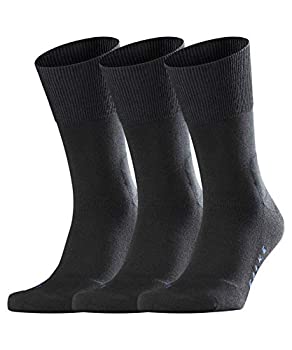 【中古】【インポート品・未当て嵌める】FALKE メンズ 幽客 3枚容器に並べる M So US 大きさ: US 6-8.5 (EU 39-41 |UK 5.5-7.5) 色つや: 黒いこと