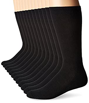 【中古】【輸入品・未使用】(ヘインズ) Hanes メンズ FreshIQ 防臭 X-Temp クール&ドライ アンクルソックス 12足パック US サイズ: Shoe Size: 12-14 カラー: ブラック