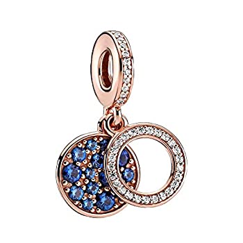 【中古】【輸入品・未使用】Pandora Blue Disc pendant charm 789186C01 woman Ros｜アトリエ絵利奈