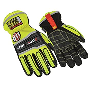 【中古】【輸入品・未使用】Ringers Gloves 327-10 Extrication Barrier One Glove Hi-Vis Large by Ringers Gloves