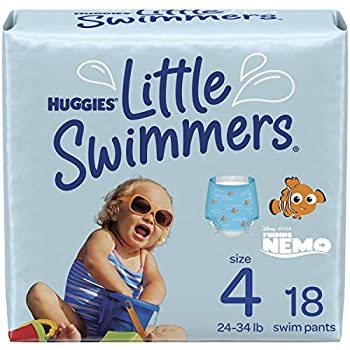 【中古】【インポート品・未当て嵌める】Huggies Little Swimmers Disposable Swimpants ハギーズ リトル 浴客 使い捨て スイムパンツ 【並行輸入品】 (スモール (7kg-12kg))