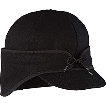 【中古】【39shop】【輸入品・未使用】Stormy★Kromer ランチャーキャップ - ウィンターシンサレートウールハット フリースイヤーフラップ付き ブラック（新古品）｜アトリエ絵利奈