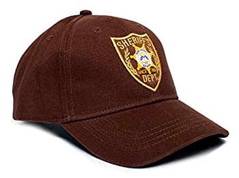 【中古】【39shop】【輸入品・未使用】ウォーキングデッドハット★保安官の部門アップリケ ユニ 大人用 ワンサイズ キャップ ブラウン（新古品）｜アトリエ絵利奈 11,534円