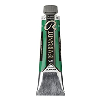【中古】【39shop】【輸入品・未使用】Rembrandt★Artist's Oil Colours phthalo green yellow 40 ml 681(新古品)|アトリエ絵利奈