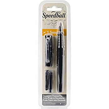 【中古】【輸入品・未使用】Speedball Calligraphy Fountain Pen 1.5mm