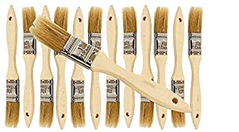 【中古】【輸入品・未使用】12?pk- 1インチチップペイントブラシペイント、しみ、ワニス、接着、Gesso