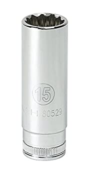 【中古】【輸入品・未使用】GEARWRENCH 6角ディープソケット 3/8DR 21mm 80407
