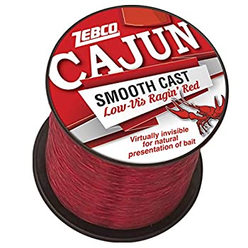 【中古】【39shop】【輸入品・未使用】Zebco★Cajun Line 滑らかなキャスト釣り糸 低視認性ラジンレッド（新古品）｜アトリエ絵利奈
