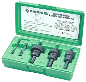 【中古】【輸入品・未使用】Greenlee 635超硬チップホールカッターキット