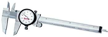 【中古】【39shop】【輸入品・未使用】Starrett★120A-6 W/SLC Dial Caliper Stainless Steel White Face 0-6 Range +/-0.001 Accuracy 0.001 Resolution by Starrett(新古品)|アトリエ絵利奈