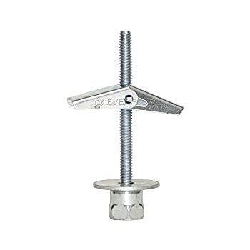 【中古】【インポート品・未当てはめる】Everflow 8064925-25 SST 30 3/8in 垂直方向ねじ付き添い人極点船掛かり 乾式壁またはプレストドコンクリート、スチール写真、ジンク、1/4 x 3 ねじ釘長さ (2