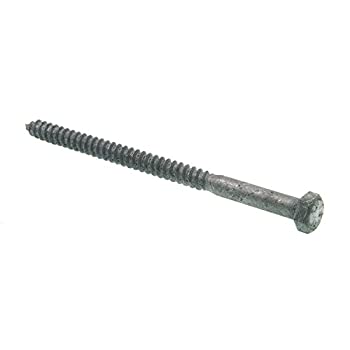 【中古】【輸入品・未使用】Prime-Line 9055933 六角ラグネジ 5/16インチ x 5インチ A307グレードA ホットディップ亜鉛メッキスチール 15個パック