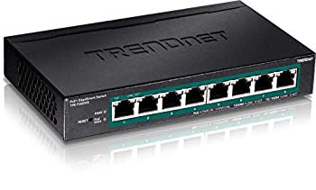 【中古】【輸入品・未使用】Trendnet TPE - 8ポートギガビットエッジスイッチを搭載したtg82esスイッチPoE +（61 W）