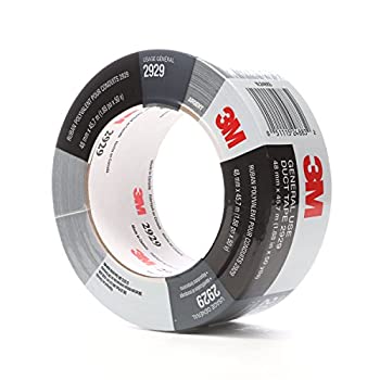 【中古】【輸入品・未使用】3M Utility Duct Tape 2929 Silver 1-22/25 in x 50 yd 5.8 mils (Pack of 1)