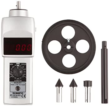 【中古】【39shop】【輸入品・未使用】Shimpo★DT-107A-S12 Handheld Tachometer with 12 Wheel LED Display +/-0.06rpm Accuracy 0.10 - 25000rpm Range by Shimpo（新古品）｜アトリエ絵利奈