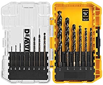 【中古】【輸入品・未使用】DEWALT DW1162 14-Piece Black Oxide Drill Bit Set
