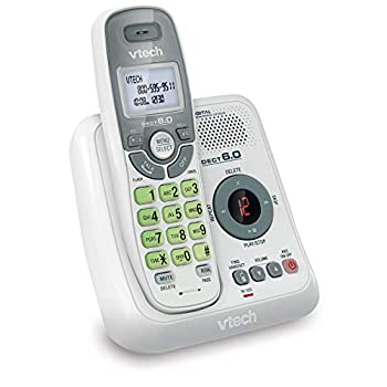 【中古】【インポート品・未当てはめる】V-Tech DECT 6.0 Cordless Answering System with Caller ID White CS6124