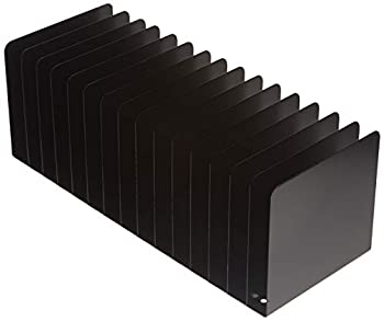 【中古】【輸入品・未使用】STEELMASTER 15 Compartment Desktop Message Rack 5.5 x 15.19 x 5.87 Inches Black (26715MRVBK) [並行輸入品]