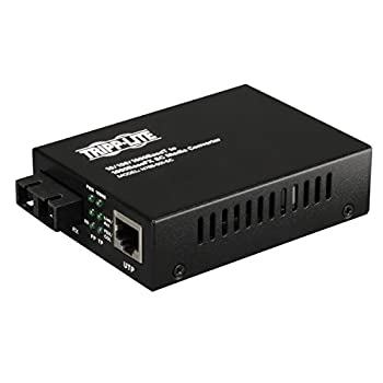 【中古】【輸入品・未使用】Tripp Lite Fiber Optic - 10/100/1000BaseT to 1000BaseFX-SC Gigabit Media Converter