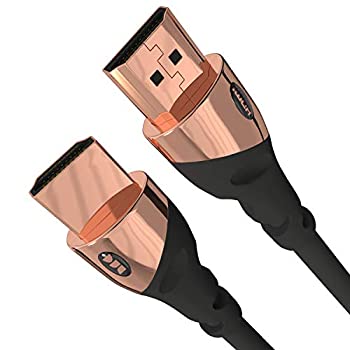 【中古】【輸入品・未使用】Monster HDMIケーブル 4K Ultra HD イーサネットコード付き - 60/120Hz リフレッシュ速度 - 21Gbps 高解像度 1080pビデオ - 耐腐食性 24k ゴール
