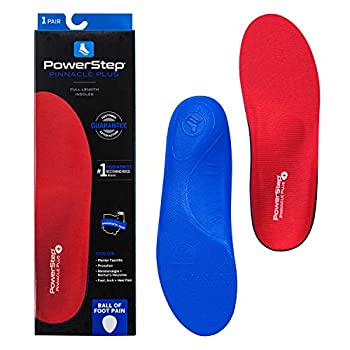 【中古】【39shop】【輸入品・未使用】[Powerstep]★Pinnacle Plus Full Length Orthotic Shoe Inserts - Built-In Metatarsal Support（新古品）｜アトリエ絵利奈