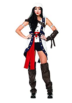 中古 輸入品 未使用未開封 アサシン クリード コナー 大人 女性 コスチューム ハロウィン コスプレ パーティー ゲーム アサクリ Ac Lサイズ Collabforge Com
