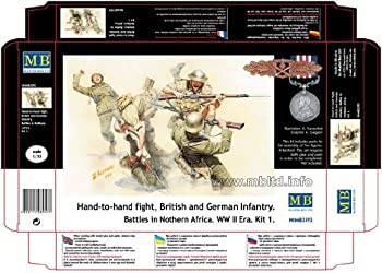 【中古】【39shop】【輸入品・未使用】Masterbox★1/35 British and German Infantry Battles 3592（新古品）｜アトリエ絵利奈
