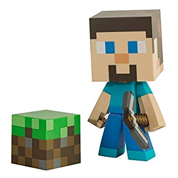 【中古】【輸入品・未使用】MINECRAFT STEVE 15cm FIGURE マインクラフト　スティーブ　フィギュア　アメリカ輸入品 [並行輸入品] 12,324円