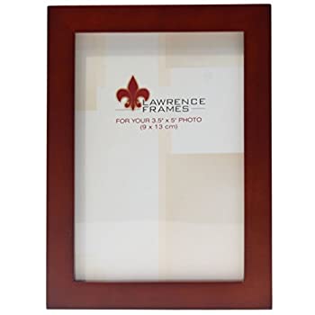 【中古】【輸入品・未使用】Lawrence Frames 標準木製ラグジュアリーフレーム 3.5×5インチ ウォールナット