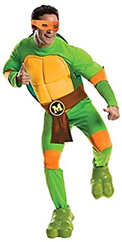 中古 輸入品 未使用未開封 Teenage Mutant Ninja Turtles Deluxe Michelangelo Costume ティーンエイジ ミュータント ニンジャ タートルズミケランジェロデラックス大人用 Painfreepainrelief Com