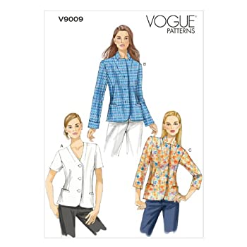 【中古】【輸入品・未使用】Vogue Patterns V9009 Misses' Jacket Sewing Template Size E5 (14-16-18-20-22) by Vogue Patterns 9,105円