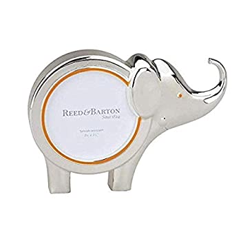 【中古】【インポート品・未当てはめる】Reed \u0026 Barton ジャングルパレード しろがね色本塁 エレファントフレーム 1重量ポンド メタリック