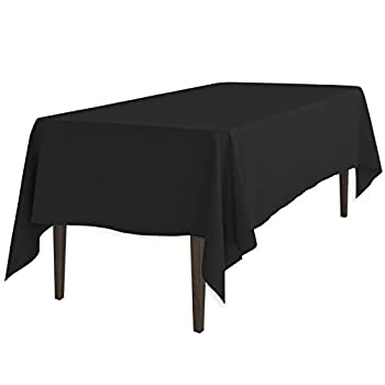 【中古】【39shop】【輸入品・未使用】LinenTablecloth★長方形ポリエステルテーブルクロス 70 x 120インチ ブラック（新古品）｜アトリエ絵利奈 8,745円