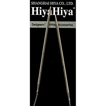 【中古】【輸入品・未使用】HiyaHiya Circular 60-inch (152cm) Steel Knitting Needle; Size US 6 (4mm) HISTCIR60-6 by HiyaHiya