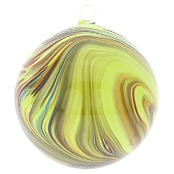【中古】【39shop】【輸入品・未使用】GlassOfVenice★ムラーノガラス カルセドニー クリスマスオーナメント - 緑の渦巻き（新古品）｜アトリエ絵利奈 21,759円