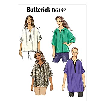 【中古】【輸入品・未使用】Butterick Patterns B6147 Misses'/Women's Top and Tunic Sewing Template Size B5 (8-10-12-14-16) by BUTTERICK PATTERNS
