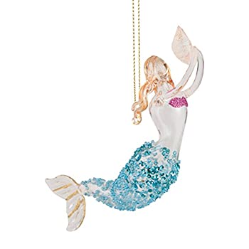【中古】【39shop】【輸入品・未使用】C&F★Home スイミング マーメイド クリスマス オーナメント ブルー（新古品）｜アトリエ絵利奈