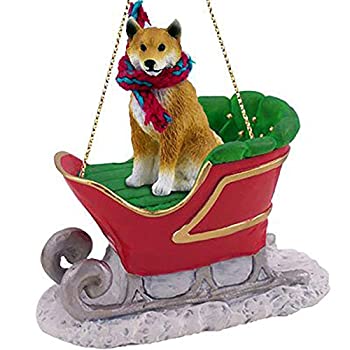 【中古】【輸入品・未使用】Conversation Concepts 柴犬そり 犬 クリスマスオーナメント 12,324円